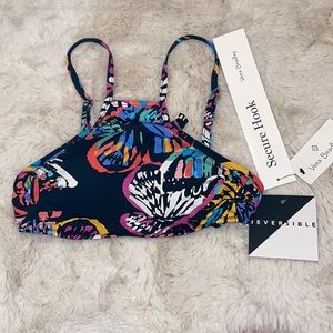 Vera Bradley Swimwear Reversible Halter Top XS (0-2)